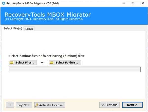 RecoveryTools MBOX Migrator(MBOX转换器工具)