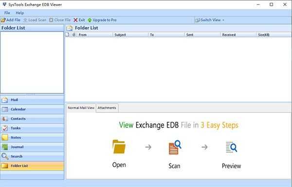 SysTools Exchange EDB Viewer(文件查看工具)