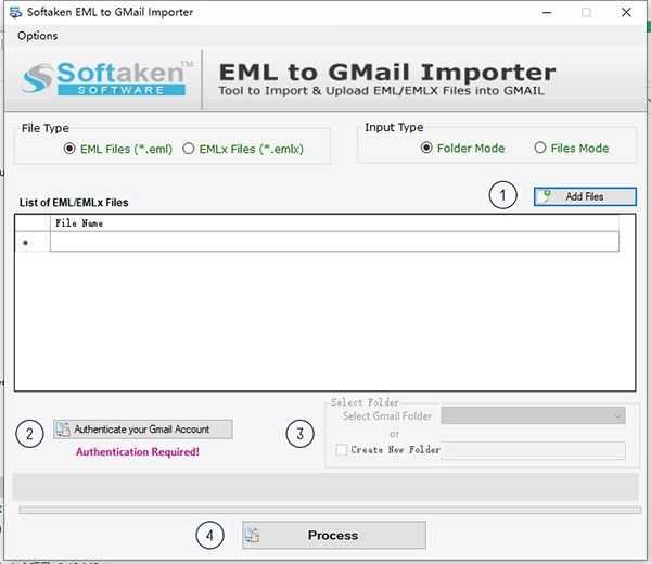 Softaken EML to GMail Importer(邮件导入工具)