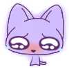 紫猫猫表情包下载